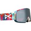 Anon - Masque de ski/snowboard - M6S Glitch Lines Perceive Sunny Onyx - Arancione