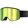 Atomic - Maschera da sci fotocromatica - Four Pro L HD Photo All Black in Pelle - Nero