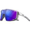 Julbo - Occhiali da sole - Fury Blanc/Gris Translucide Reactiv 1-3 High Contrast - Bianco