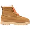 Sorel - Stivali caldi e impermeabili - Ambler Fireside Chukka WP W Caribou Buff Caribou Beige per Donne in Pelle - Taglia 37 - Marrone