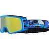 Bollé - Maschera da sci - Nevada Jr Blue Camo Matte Sunshine