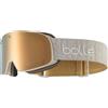 Bollé - Maschera da sci - Nevada Small Stockholm Sand Matte Gold - Beige