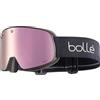 Bollé - Maschera da sci - Nevada Black Matte Volt Pink - Nero