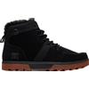 DC Shoes - Scarpe foderate in sherpa - Woodland Black Gum per Uomo in Pelle - Taglia 8,5 US - Nero