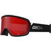 Giro - Maschera da sci/snowboard - Roam Black Stacked/Amber Scarlet - Nero