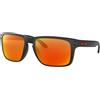 Oakley - Occhiali da sole - Holbrook XL Matte Black Prizm Ruby - Nero