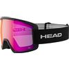 Head - Maschera da sci - Contex Pro 5K Red/Black in Silicone - Taglia S - rosso