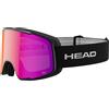 Head - Maschera da sci - Horizon 2.0 5K Red Black in Silicone - Nero