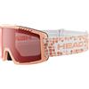 Head - Maschera da sci - Contex Yuki Red Peach - Taglia XS - Nero