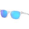 Oakley - Occhiali da sole - Ojector Polished Clear Prizm Sapphire - Bianco
