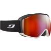 Julbo - Maschera da sci fotocromatica - Hit Reactiv HC 0-4 Black/White in Silicone - Nero
