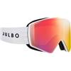 Julbo - Maschera da sci fotocromatica - Razor Edge Reactiv HD 1-3 White/Black in Silicone - Bianco