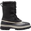 Sorel - Doposci caldi e impermeabili - Caribou WP Black Dark Stone per Uomo in Pelle - Taglia 41 - Nero