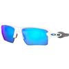 Oakley - Occhiali da sole - Flak 2.0 XL Polished White Prizm Sapphire - Bianco
