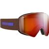 Julbo - Maschera da sci fotocromatica - Razor Edge Reactiv HC 0-4 Brown/Black in Silicone - Marrone