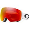 Oakley - Maschera da sci - Flight Deck M Matte White Prizm Torch Iridium - Bianco
