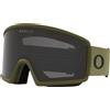 Oakley - Maschera da sci - Target Line L Dark Brush Dark Grey - Kaki