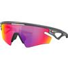 Oakley - Occhiali da sole - Sphaera Slash Matte Carbon Prizm Road - Grigio