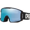 Oakley - Maschera da sci - Line Miner L Factory Pilot Black Prizm Sapphire Iridium in Silicone - Nero