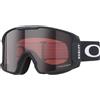 Oakley - Maschera da sci - Line Miner S Matte Black Prizm Garnet in Silicone - Nero
