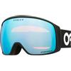 Oakley - Maschera da sci - Flight Tracker L Factory Pilot Black Prizm Sapphire Iridium in Silicone - Nero