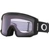 Oakley - Maschera da sci - Line Miner M Matte Black Prizm Clear in Silicone - Nero