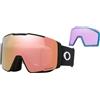 Oakley - Maschera da sci - Line Miner Pro M Matte Black Prizm Rose Gold Iridium - Nero