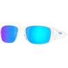 Oakley - Occhiali da sole - Tourniquet Pol Clear Prizm Sapphire - Bianco