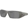 Oakley - Lunettes de soleil - Heliostat Matte Grey Ink Fingerprint Prizm Black - Nero