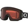 Oakley - Maschera da sci - Line Miner M Matte Black Prizm Garnet in Silicone - Nero
