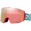 Oakley - Masque de ski - Fall Line M Pacific Chex Prizm Rose Gold - Rosa