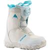 Burton - Scarponi da snowboard - Grom Boa White 2024 - Taglia Bambino 28 - Bianco
