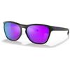 Oakley - Occhiali da sole - Manorburn Matte Black Prizm Violet - Nero
