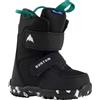Burton - Scarponi da snowboard - Mini Grom Black - Taglia Bambino 25 - Nero