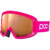POC - Maschera da sci - POCito Opsin Fluorescent Pink/Partly Sunny Light Orange in Silicone - Rosa