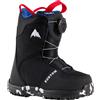 Burton - Scarponi snowboard - Grom Boa Black - Taglia Bambino 28 - Nero