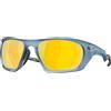 Oakley - Occhiali da sole polarizzati - Lateralis Matte Trans Abyss/Prizm 24K Polar - Grigio
