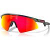 Oakley - Occhiali da sole - Resistor Sweep Dark Galaxy/Prizm Ruby - rosso