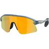 Oakley - Occhiali da sole polarizzati - Stunt Devil S Matte Trans Abyss/Prizm 24K - Grigio