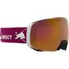 Red Bull Spect Eyewear - Masque de ski avec écran de rechange - Jon White Purple - Red With Purple Mirror - Bianco