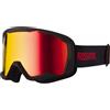 Rossignol - Maschera da sci - Spiral Black/Red in Pelle - Nero