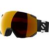 Salomon - Maschera da sci/snowboard - Radium ML Black in Pelle - Nero