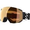 Salomon - Maschera da sci/snowboard fotocromatica - Radium Photo Black in Pelle - Nero