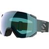 Salomon - Maschera da sci/snowboard fotocromatica - Radium Photo Green Gables in Pelle - Verde