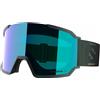 Salomon - Maschera da sci/snowboard - S/View 3 Green Gables in Pelle - Verde