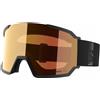 Salomon - Maschera da sci/snowboard fotocromatica - S/View 3 Photo Black in Pelle - Nero