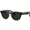 Rayban - Occhiali da sole fotocromatici connessi - Ray-Ban META Headliner - Gen 2 Shiny Black/Transitions Graphite Green - Nero