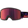 Scott - Maschera da sci - Neo Black/Purple AMP Red Chrome S3 in Silicone - Nero