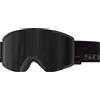 Scott - Maschera da sci - Shield Black/Fog Grey AMP Black Chrome S3 - Nero