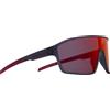 Red Bull Spect Eyewear - Occhiali da sole - Daft X'Tal Midnight/Smoke With Red/Purple Mirror - Nero